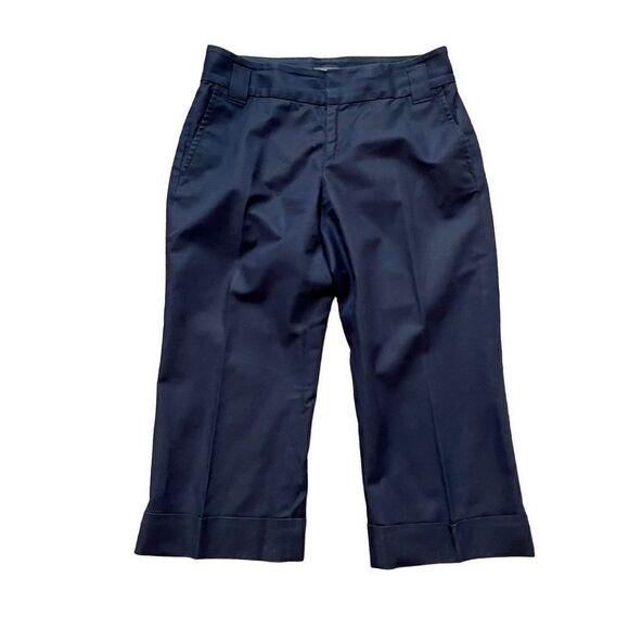 Banana republic stretch capris folded hem size 0 - Picture 1 of 9